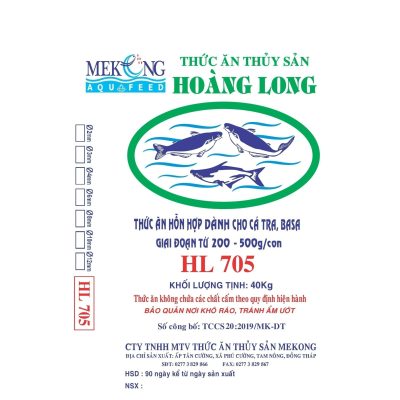 Thức ăn hổn hợp dành cho cá Tra, Basa giai đoạn từ 200-500g/Con